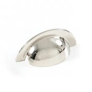 Momo Trafalgar Cup Pull - Polished Nickel by Momo Handles, a Cabinet Hardware for sale on Style Sourcebook