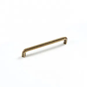 Momo Lumi D Handle - Antique Brass by Momo Handles, a Cabinet Hardware for sale on Style Sourcebook