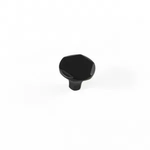 Momo Caselle Knob - Matt Black by Momo Handles, a Cabinet Hardware for sale on Style Sourcebook