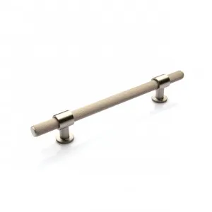 Momo Belgravia Solid Brass Bar Pull - Dull Brushed Nickel by Momo Handles, a Cabinet Hardware for sale on Style Sourcebook