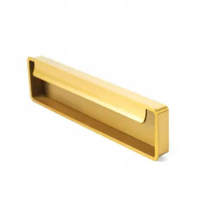 Momo Fold Flush Pull Handle - Brushed Gold by Momo Handles, a Cabinet Hardware for sale on Style Sourcebook