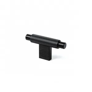 Momo Arpa T Knob - Brushed Black by Momo Handles, a Cabinet Handles for sale on Style Sourcebook