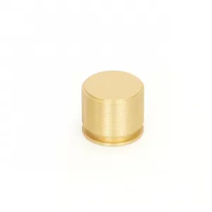 Momo Sussex Solid Brass Knob 35mm In Brushed Satin Brass by Momo Handles, a Cabinet Hardware for sale on Style Sourcebook