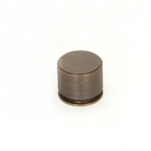 Momo Sussex Solid Brass Knob 35mm In Bronze by Momo Handles, a Cabinet Hardware for sale on Style Sourcebook