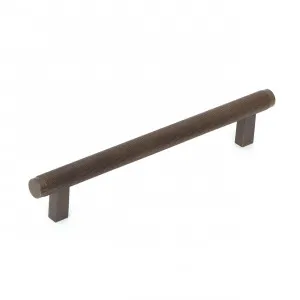 Momo Bellevue Solid Brass Knurled Bar Pull In Bronze by Momo Handles, a Cabinet Hardware for sale on Style Sourcebook