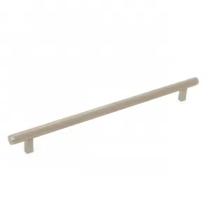 Momo Bellevue Solid Brass Knurled Appliance Pull 416mm In Dull Brushed Nickel by Momo Handles, a Cabinet Hardware for sale on Style Sourcebook