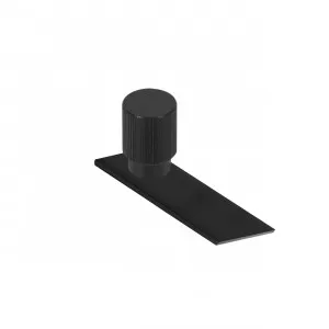 Momo Arpa Round Knob And Backplate 22mm In Brushed Black by Momo Handles, a Cabinet Hardware for sale on Style Sourcebook