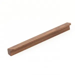 Momo Flapp Pull Timber Handle 128mm In Brushed Walnut by Momo Handles, a Cabinet Hardware for sale on Style Sourcebook