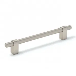 Momo Maida Bar Handle 160mm in Dull Brushed Nickel by Momo Handles, a Cabinet Hardware for sale on Style Sourcebook