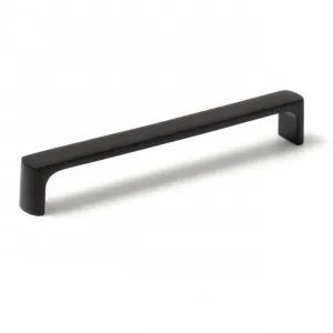 Momo Vena D Handle 160mm in Matt Black by Momo Handles, a Cabinet Hardware for sale on Style Sourcebook