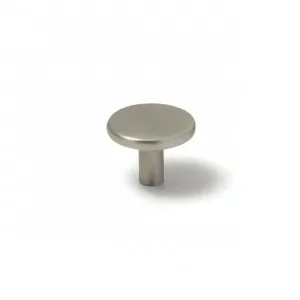 Momo Vena Knob 35mm in Dull Brushed Nickel by Momo Handles, a Cabinet Hardware for sale on Style Sourcebook