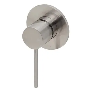 Phoenix Vivid Slimline Shower/Wall Mixer Brushed Nickel by PHOENIX, a Bathroom Taps & Mixers for sale on Style Sourcebook