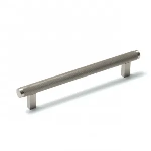 Momo Bellevue Solid Brass Lined Bar Pull In Dull Brushed Nickel by Momo Handles, a Cabinet Hardware for sale on Style Sourcebook