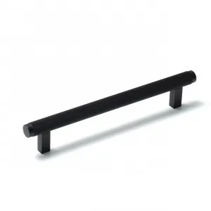 Momo Bellevue Solid Brass Lined Bar Pull In Matt Black by Momo Handles, a Cabinet Hardware for sale on Style Sourcebook