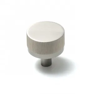 Momo Bellevue Solid Brass Lined Knob In Dull Brushed Nickel by Momo Handles, a Cabinet Hardware for sale on Style Sourcebook