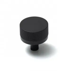 Momo Bellevue Solid Brass Lined Knob In Matt Black by Momo Handles, a Cabinet Hardware for sale on Style Sourcebook