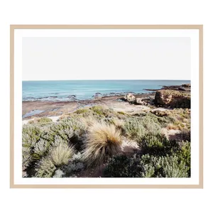 Peninsula Horizon Framed Print in 121 x 103cm by OzDesignFurniture, a Prints for sale on Style Sourcebook