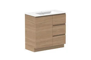 Glacier Door & Drawer, Trio 900mm, Centre Bowl Vanity by ADP, a Vanities for sale on Style Sourcebook