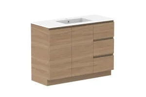 Glacier Door & Drawer, Trio 1200mm, Centre Bowl Vanity by ADP, a Vanities for sale on Style Sourcebook