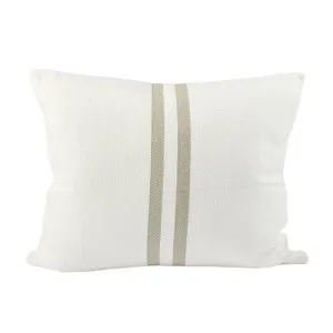 Simpatico Cushion - Off White/Natural by Eadie Lifestyle, a Cushions, Decorative Pillows for sale on Style Sourcebook