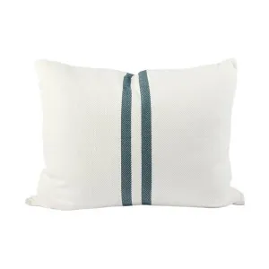 Simpatico Cushion - Off White/Navy by Eadie Lifestyle, a Cushions, Decorative Pillows for sale on Style Sourcebook