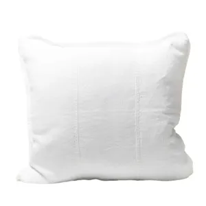 Luca® Linen Cushion - Off White by Eadie Lifestyle, a Cushions, Decorative Pillows for sale on Style Sourcebook