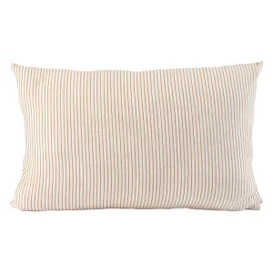 Marina Cushion - Off White w' Nutmeg Stripe by Eadie Lifestyle, a Cushions, Decorative Pillows for sale on Style Sourcebook