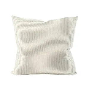 Marina Cushion - Off White w' Pistachio Stripe by Eadie Lifestyle, a Cushions, Decorative Pillows for sale on Style Sourcebook