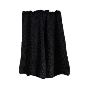 Marco Throw - Black by Eadie Lifestyle, a Throws for sale on Style Sourcebook