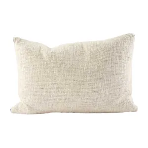 Piper Cushion - Off White w' Black Detail by Eadie Lifestyle, a Cushions, Decorative Pillows for sale on Style Sourcebook