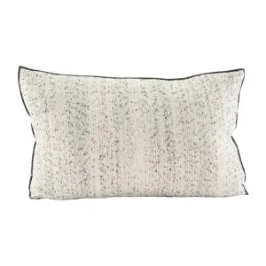 Chia Cushion - Off White w' Black Detail by Eadie Lifestyle, a Cushions, Decorative Pillows for sale on Style Sourcebook