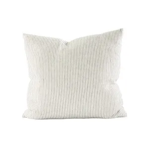 Marina Cushion - Off White w' Ink Stripe by Eadie Lifestyle, a Cushions, Decorative Pillows for sale on Style Sourcebook