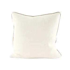 Muse Linen Cushion - Off White by Eadie Lifestyle, a Cushions, Decorative Pillows for sale on Style Sourcebook