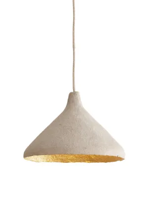 Cone Pendant Light - Oat by Her Hands, a Pendant Lighting for sale on Style Sourcebook