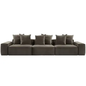 Riley Muse Mink Modular Sofa - 3 Seater by James Lane, a Sofas for sale on Style Sourcebook