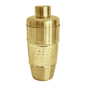 Alfie Metal Cocktail Shaker, 500ml, Gold by j.elliot HOME, a Utensils & Gadgets for sale on Style Sourcebook