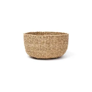 Sanoma Seagrass Round Basket, Small by Wicka, a Baskets & Boxes for sale on Style Sourcebook
