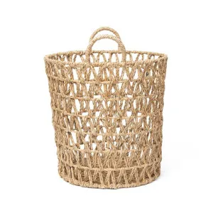 Woodstock Seagrass Round Basket, Large by Wicka, a Baskets & Boxes for sale on Style Sourcebook