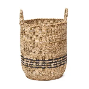 Nantucket Seagrass Round Basket, Small by Wicka, a Baskets & Boxes for sale on Style Sourcebook
