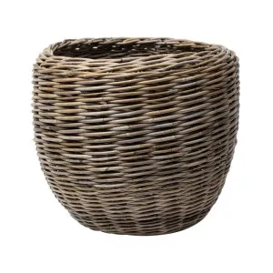 Bacaro Cane Round Basket, Large by Wicka, a Baskets & Boxes for sale on Style Sourcebook