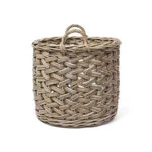 Lido Cane Round Basket, Medium by Wicka, a Baskets & Boxes for sale on Style Sourcebook