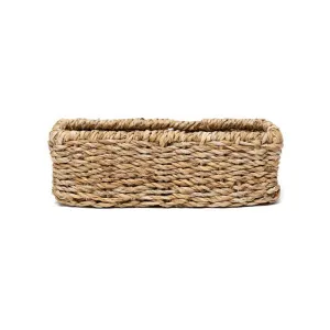 Newbury Seagrass Rectangular Shallow Basket, Small by Wicka, a Baskets & Boxes for sale on Style Sourcebook