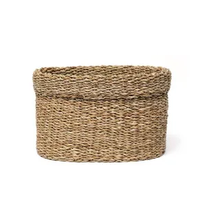 Torino Seagrass Oval Basket, Medium by Wicka, a Baskets & Boxes for sale on Style Sourcebook