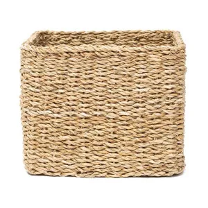 Chester Seagrass Square Utility Basket, Medium by Wicka, a Baskets & Boxes for sale on Style Sourcebook