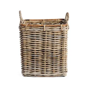 Nobu Rattan Square Basket, Medium by Wicka, a Baskets & Boxes for sale on Style Sourcebook