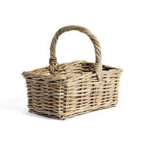 Harrington Rattan Rectangular Carry Basket, Small by Wicka, a Baskets & Boxes for sale on Style Sourcebook