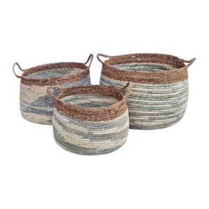 Aurora 3 Piece Woven Basket Set by j.elliot HOME, a Baskets & Boxes for sale on Style Sourcebook