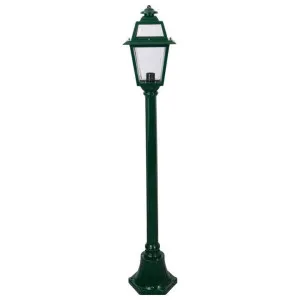 Avignon Italian Made IP43 Exterior Post Lantern, 1 Light, Small, Green by Domus Lighting, a Lanterns for sale on Style Sourcebook