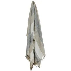 Douence Linen Throw, 130x170cm by French Country Collection, a Throws for sale on Style Sourcebook