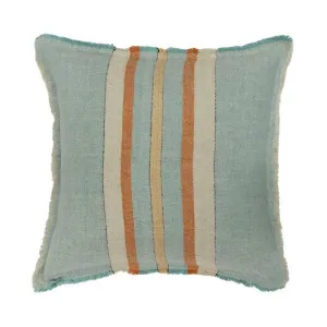 Hazera Linen Scatter Cushion Cover (Insert Not Incl), Turquoise by French Country Collection, a Cushions, Decorative Pillows for sale on Style Sourcebook